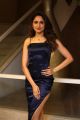 Actress Pragya Jaiswal New Pics in Blue Dress at Salon Hair Crush Launch