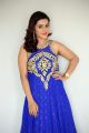 Actress Prajwal Poovaiah Blue Dress Photos