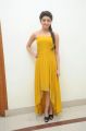 Actress Pranitha Subhash in Yellow Long Dress