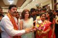 Actress Pranitha Subhash Inaugurates Videms Silks @ Vanasthalipuram Photos