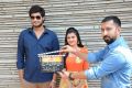 Manish Babu, Akshitha @ Prasnistaa Movie Launch Stills