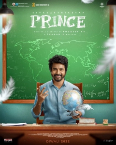 Actor Sivakarthikeyan in Prince Movie Posters HD