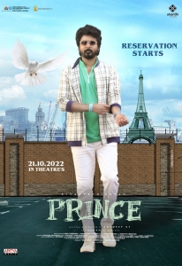 Actor Sivakarthikeyan in Prince Movie HD Posters