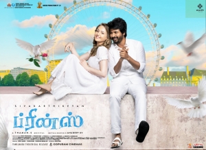 ‎Maria Ryaboshapka, Sivakarthikeyan in Prince Movie Posters HD