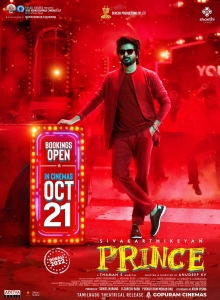 Actor Sivakarthikeyan in Prince Movie Posters HD