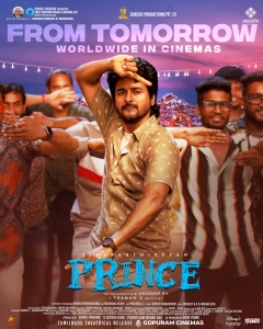 Sivakarthikeyan Prince Movie Release Tomorrow Posters HD