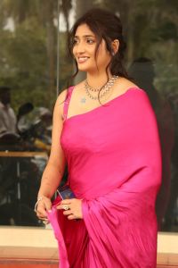 Brahma Anandam Heroine Priya Vadlamani Saree Pics