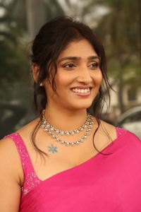 Priya Vadlamani Saree Pics @ Brahma Anandam Teaser Launch