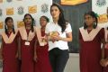 Actress Priya Anand and the Students of P&G Shiksha Superhero Movement Event Photos