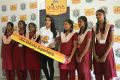 Actress Priya Anand and the Students of P&G Shiksha Superhero Movement Event Photos