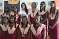 Actress Priya Anand and the Students of P&G Shiksha Superhero Movement Event Photos