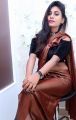 Telugu Actress Priya Augustin Hot Saree Images