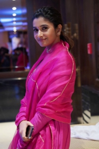 Actress Priya Bhavani Shankar in Dark Pink Churidar Photos