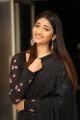 Hushaaru Movie Heroine Priya Vadlamani Black Saree Photos