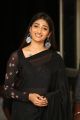 Priya Vadlamani Black Saree Photos @ Husharu Movie 50 Days Celebrations