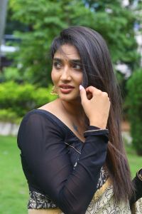 Actress Priya Vadlamani Saree Photos @ Veeranjaneyulu Viharayatra Trailer Launch