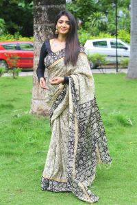 Veeranjaneyulu Viharayatra Heroine Priya Vadlamani Saree Photos