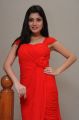 Beautiful Priyadarshini in Long Red Party Dress