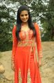 Actress Priyamani Latest Images in Dark Orange Anarkali Dress