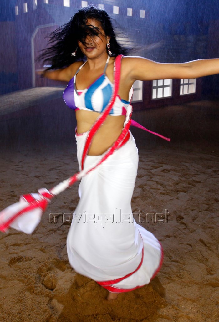 Picture 414538 Actress Priyamani Hot In White Saree Photos In Tikka Movie New Movie Posters