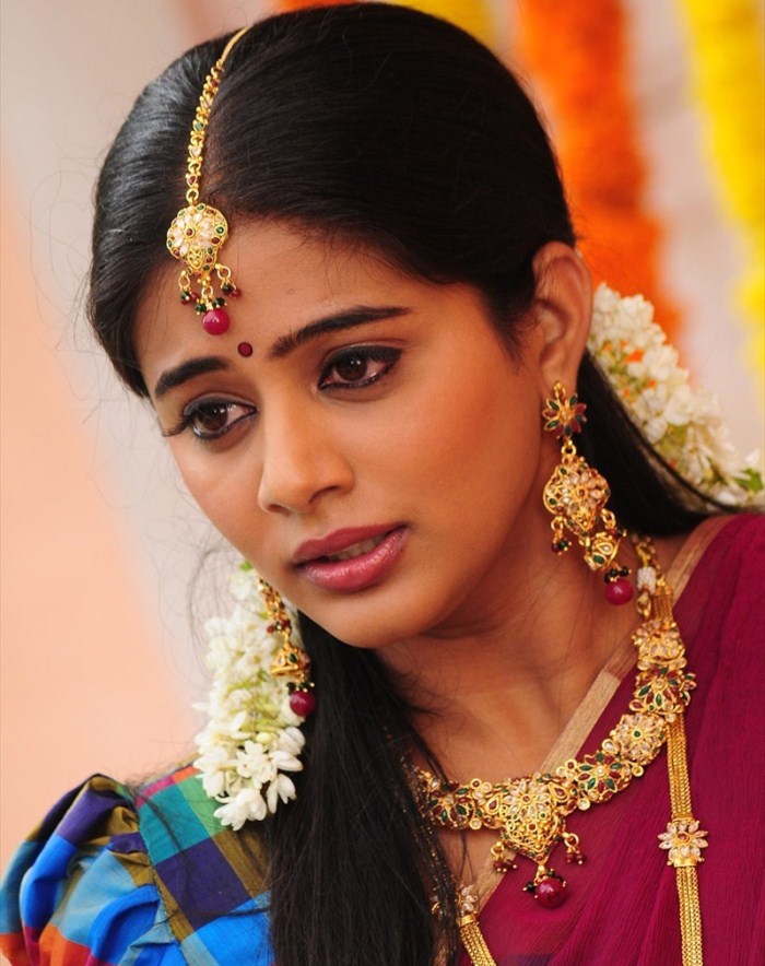 Priyamani Cute Traditional Saree Photos Stills in Kshetram | New Movie ...