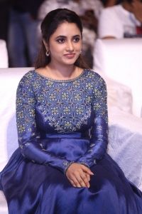 Varun Doctor Actress Priyanka Arul Mohan Blue Dress Photos