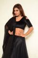 Mass Power Actress Priyanka Augustin New Stills in Black Dress