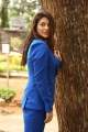 Thimmarusu Movie Actress Priyanka Jawalkar Blue Dress Stills