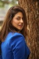 Thimmarusu Movie Heroine Priyanka Jawalkar Blue Dress Stills