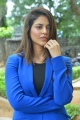 Thimmarusu Heroine Priyanka Jawalkar in Blue Dress Stills