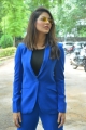 Thimmarusu Heroine Priyanka Jawalkar in Blue Dress Stills