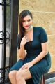 Actress Priyanka Ramana Dark Blue Tight Dress Hot Photos