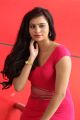 Priyanka Ramana Hot Red Short Dress Images