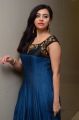 Tamil Actress Priyanka Ramana Stills in Blue Long Dress