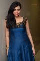 Actress Priyanka Ramana in Blue Long Gown Stills
