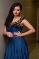 Actress Priyanka Ramana in Blue Long Dress Stills