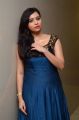 Actress Priyanka Ramana in Blue Long Gown Stills