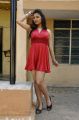 Telugu Actress Priyanka Tiwari Hot Stills in Red Gown