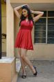 Priyanka Tiwari Spicy Photos in Red Gown