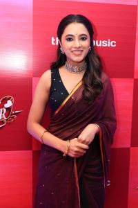 Actress Priyanka Mohan Cute Saree Stills