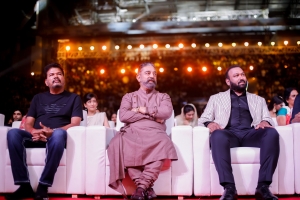 Shankar, Kamal Haasan, Subaskaran Allirajah @ Ponniyin Selvan Audio Launch Stills