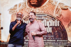 Rajinikanth, Kamal Hassan @ Ponniyin Selvan Audio Launch Stills