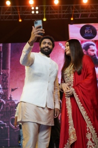 Vikram Prabhu, Aishwarya Rai @ PS1 Pre Release Event Hyderabad Photos