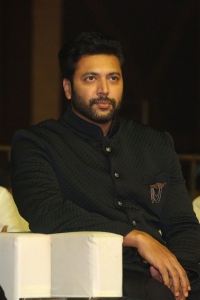 Actor Jayam Ravi @ PS1 Pre Release Event Hyderabad Photos