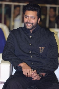 Jayam Ravi @ PS1 Pre Release Event Hyderabad Photos