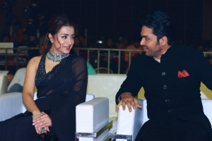 Trisha, Karthi @ PS1 Pre Release Event Hyderabad Photos