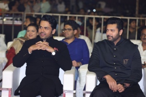 Karthi, Jayam Ravi @ PS1 Pre Release Event Hyderabad Photos