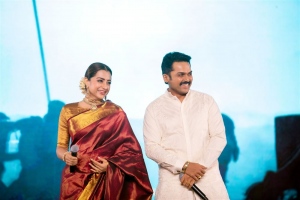 Trisha, Karthi @ Ponniyin Selvan (PS1) Teaser Launch Stills