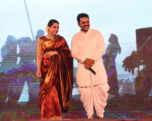 Trisha, Karthi @ Ponniyin Selvan (PS1) Teaser Launch Stills