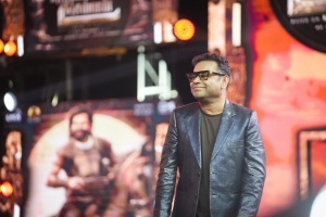 AR Rahman @ Ponniyin Selvan 2 Anthem Launch Anna University Stills